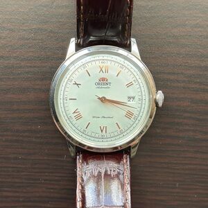 Orient Bambino V2 2nd Gen Stainless Steel Men’s Dress Watch